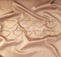 Image 1 of 5 Pairs Of Gold Earrings 