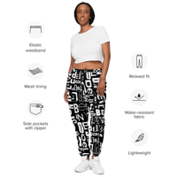 Image 3 of FONT BLOCK - "Believe In Your Delusion" - Unisex track pants