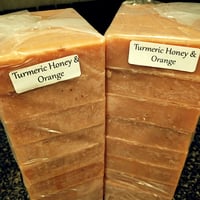 Image 2 of Sope Dealer Turmeric Honey & Orange Handmade Soap 