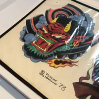 Image 4 of 1976 hand colored Picture Machine production flash 11x14 