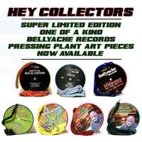 Image 1 of Bellyache Records One Of A Kind Pressing Plant Art Pieces