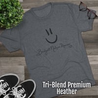 Image 7 of Smiley Tri-Blend Tee