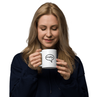 Image 2 of "Un Carajo" Tacita blanca