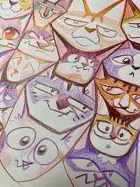 Image 2 of Cat Face Doodle