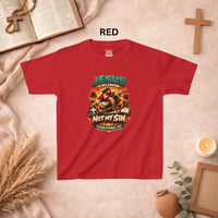 Image 5 of Kids Christian Tee — "Jesus Is My Savior, Not My Sin" Graphic Shirt