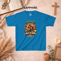 Image 9 of Kids Christian Tee — "Jesus Is My Savior, Not My Sin" Graphic Shirt