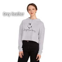 Image 1 of Smiley Women's Cropped Hoodie 