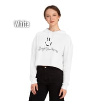 Image 5 of Smiley Women's Cropped Hoodie 