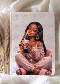 Image 1 of Self Care 2 Aesthetic Journal – Vegan Leather Notebook A5