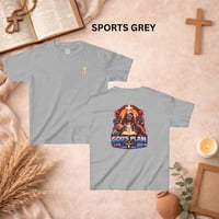 Image 12 of Kids Tee — "God's Plan" Christian Graphic Youth T-Shirt