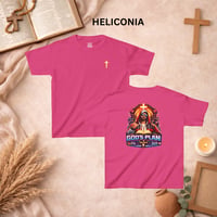 Image 13 of Kids Tee — "God's Plan" Christian Graphic Youth T-Shirt
