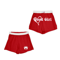 Image 1 of Good Girl Red shorts 