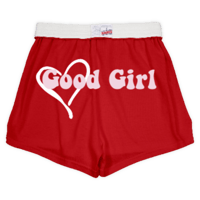 Image 3 of Good Girl Red shorts 