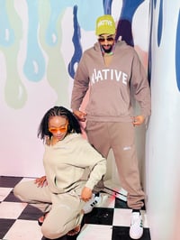 Image 10 of LA NATIVE V Neck Hoodie