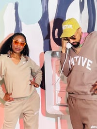 Image 14 of LA NATIVE V Neck Hoodie