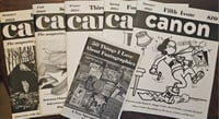 CANON #1-5 Bundle with a free copy of 50 Things I Love About Fantagraphics