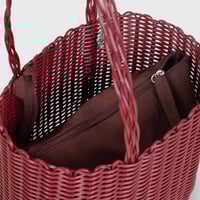 Image 2 of Rayas Basket Maroon Small