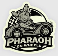 Image 2 of Pharoah on Wheels Sticker Pack (10$ Donation) 
