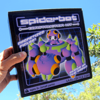 Image 3 of Spiderbot GID Construction Kit (ATOMIC PURPLE)