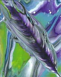 Image 1 of Psychedelic Feather-Fine Art Print