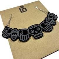 Image 2 of coatlicue / necklace / black