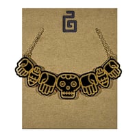 Image 1 of coatlicue / necklace / gold