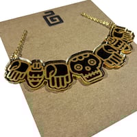 Image 2 of coatlicue / necklace / gold