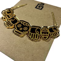Image 3 of coatlicue / necklace / gold