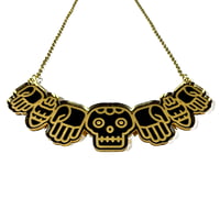 Image 4 of coatlicue / necklace / gold