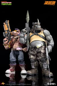 Image 1 of 【Pre-order】1/12 metytoyz mutant ninja turtles ROCKSTEADY & BEBOP Action figure