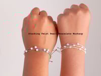 Stacking Twist Pearl Bracelets Workshop