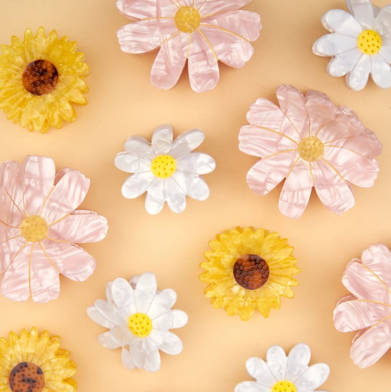 PINCE À CHEVEUX FLEURS (PLUSIEURS MODÈLES) - COUCOU SUZETTE ® Image 18