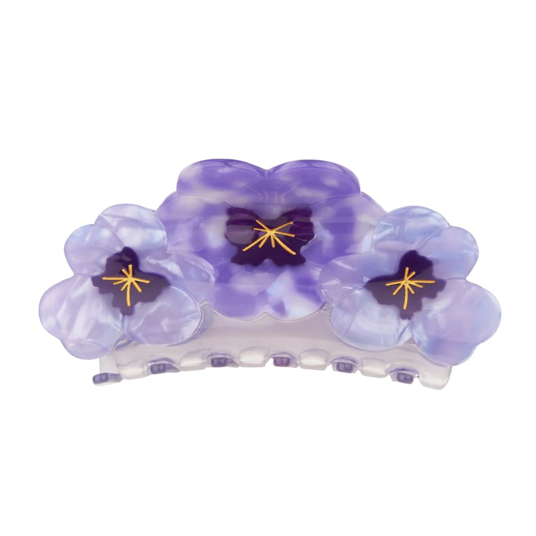 GRANDE PINCE À CHEVEUX TRIO DE FLEURS (PLUSIEURS MODÈLES) - COUCOU SUZETTE ® Image 5