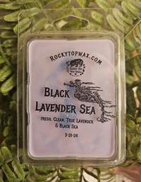 Image 1 of Black Lavender Sea - A Rocky Top Wax Works exclusive custom houseblend fragrance 