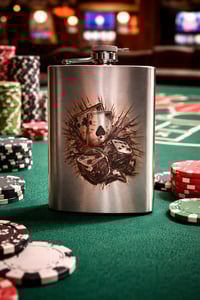 Playing cards with dice