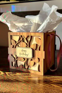 Image 2 of Custom Wood Gift Box