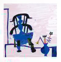 Image 1 of Florence B Hutchings - 'A Seat For Spring' Blue (1/1)