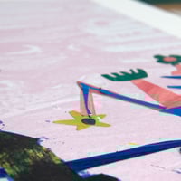 Image 4 of Florence B Hutchings - 'A Seat For Spring' Blue (1/1)