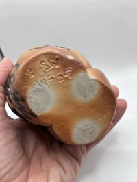 Image 4 of Woodfired Goddess Vessel – Floral Underglaze