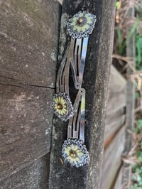 Image 1 of Sunflower Hairclip