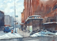 Image 1 of Ode To 117th and Lex | 22"x30"