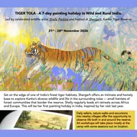 Image 2 of Painting Holiday - India - Tiger Tola 2026