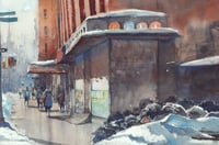 Image 3 of Ode To 117th and Lex | 22"x30"