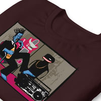 Image 3 of Art life: Dirty Remix  (Oxblood black tee)