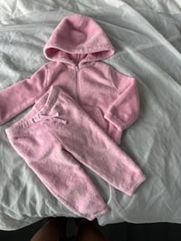 Image 1 of OshKosh Furry Jogging Set