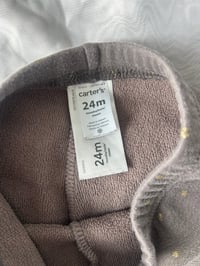 Image 2 of Carter’s Star & Heart Printed Lined Leggings