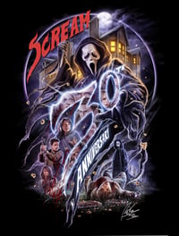 Scream 30th Anniversary (file to be printed, No physical shipment )