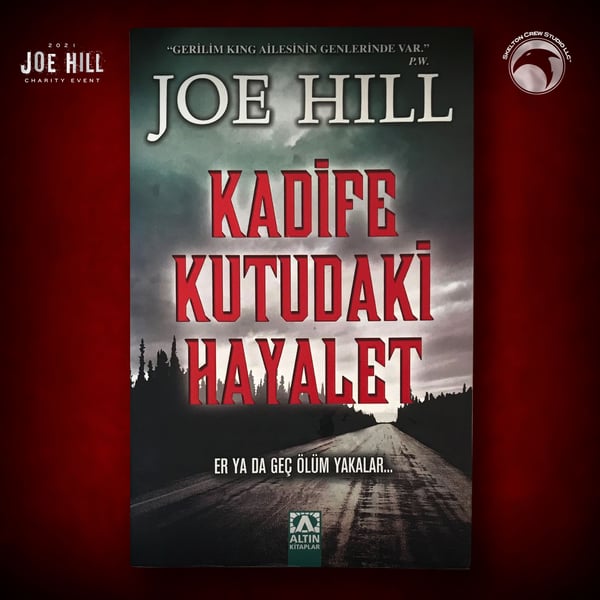 Image of JOE HILL 2026 CHARITY EVENT 87: SIGNED/DOODLED Heart-Shaped Box TPB - Turkish