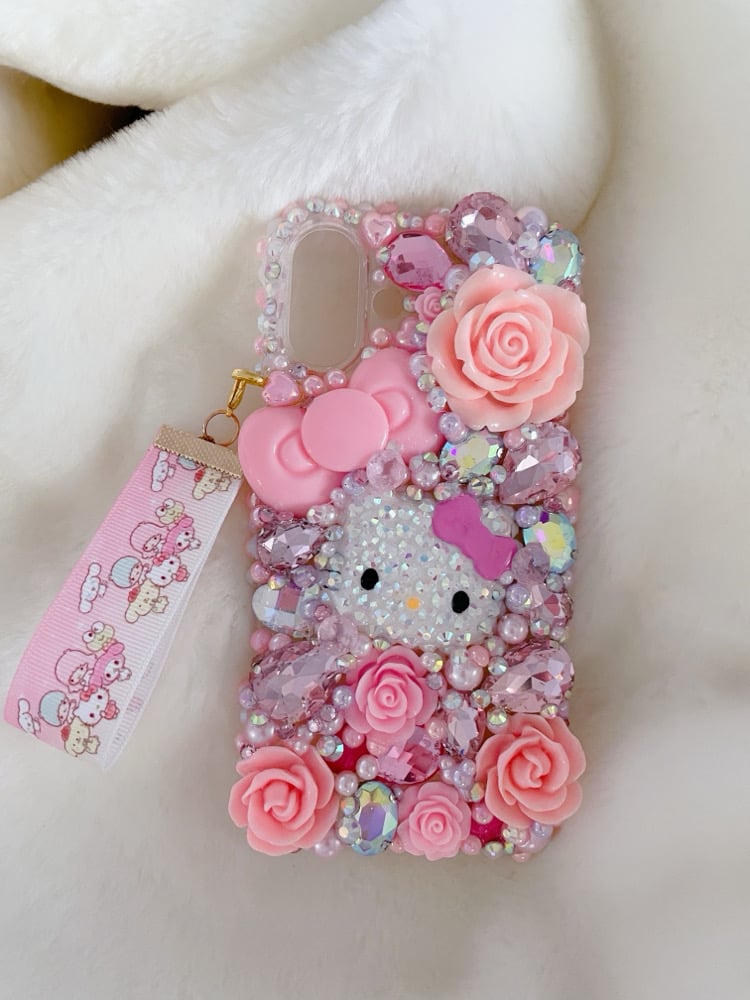 bling kawaii kitty phonecase PM5