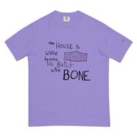 Image 2 of the house is white because it’s built with bone